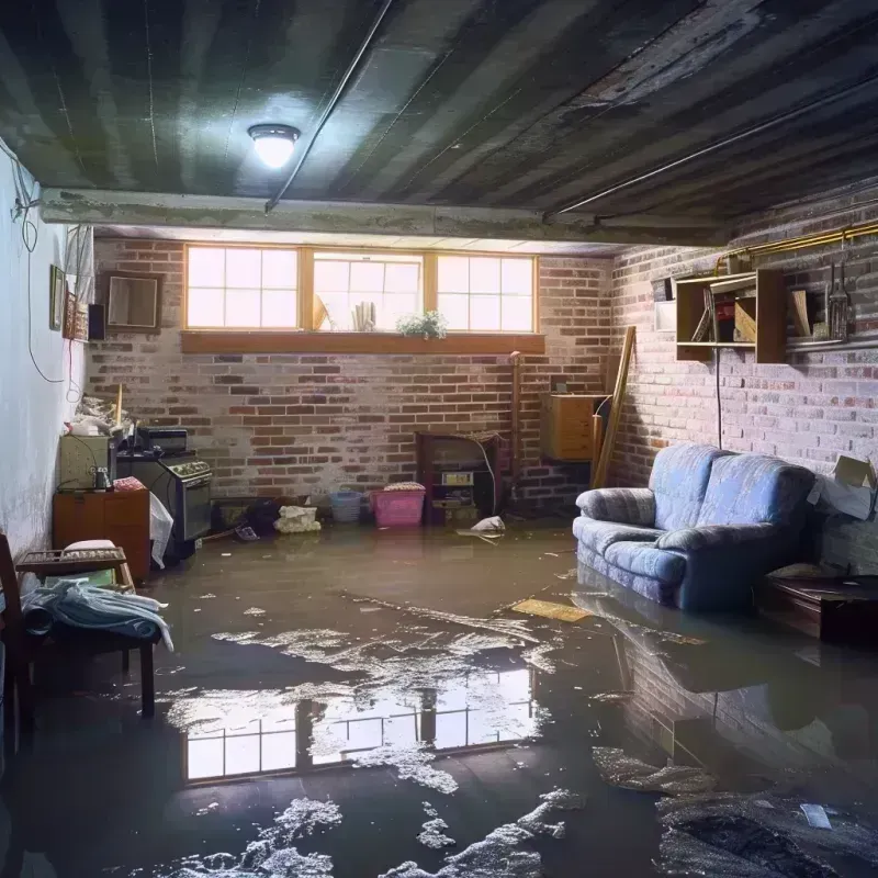 Flooded Basement Cleanup in Weed, CA